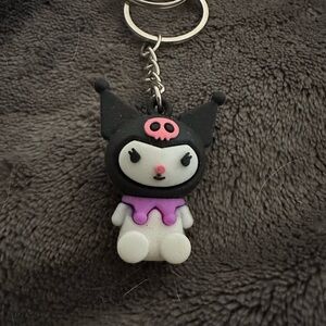Hello Kitty Kuromi Keychain
